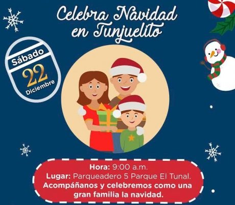 Celebra Navidad en Tunjuelito 